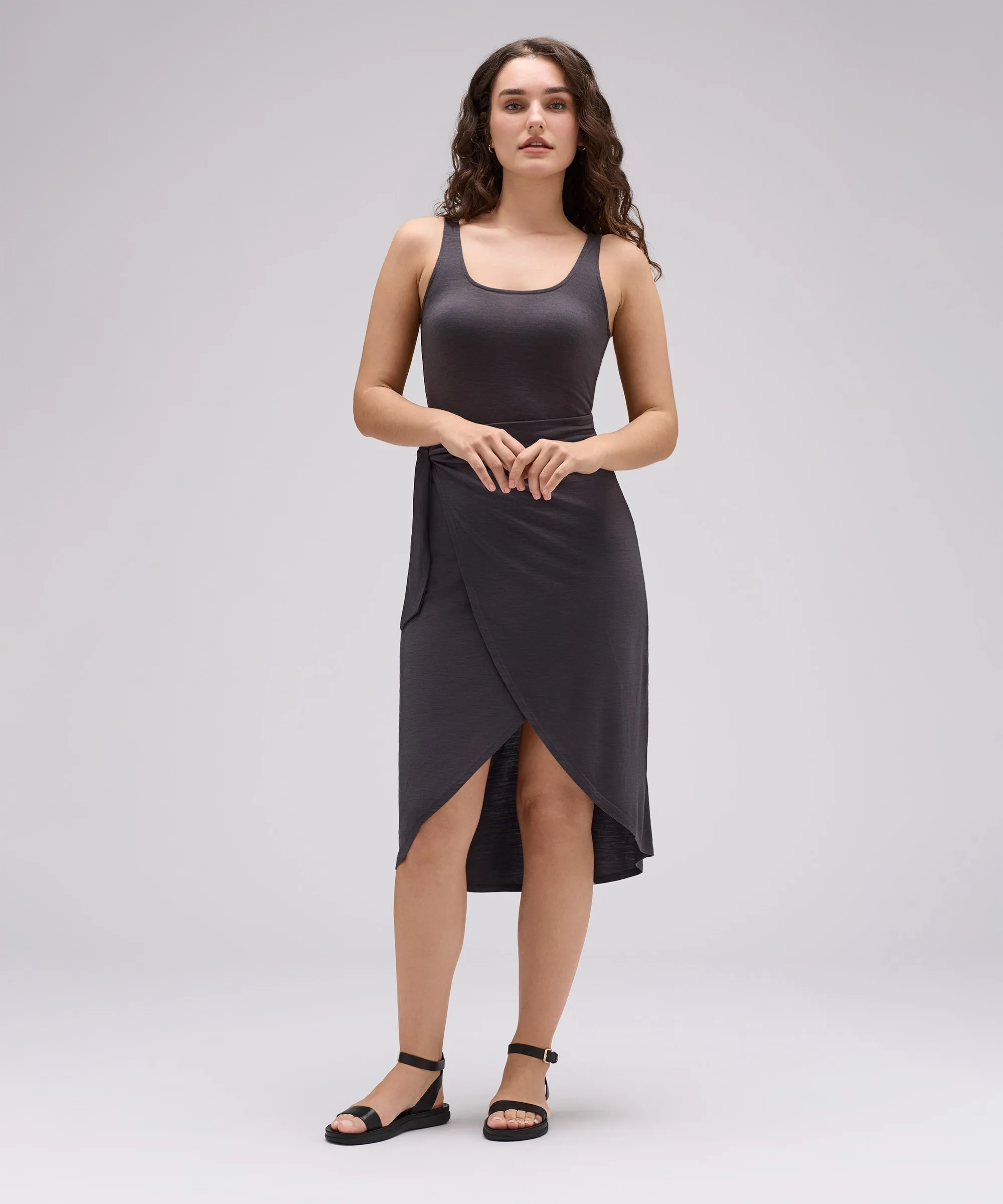 Women's Merino Tie Dress