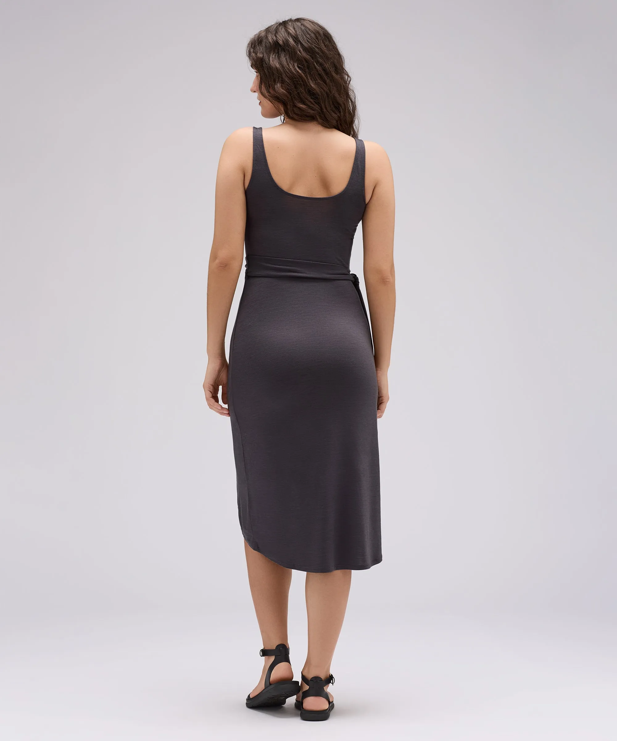 Women's Merino Tie Dress