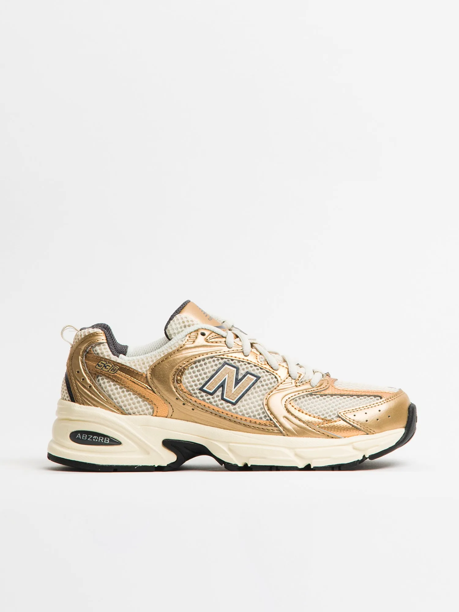 WOMENS NEW BALANCE THE 530 TURTLEDOVE/GOLD