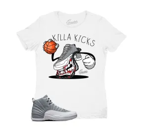 Womens Stealth 12 Shirt - Killa Kicks - White