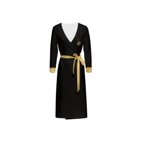 Yahuah-Tree of Life 01 Elect Designer  Sleeve Wrap Maxi Dress